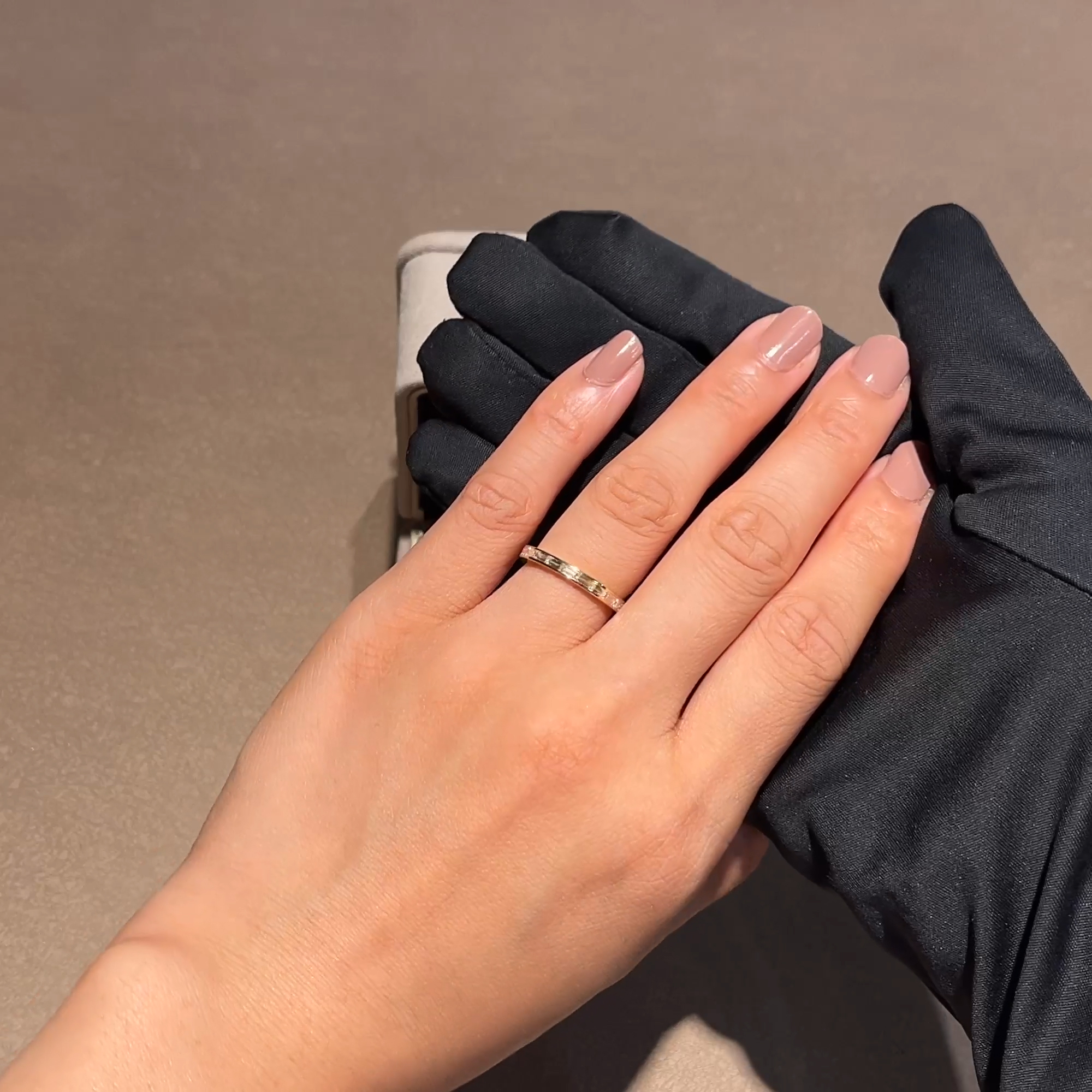Baguette Cut 0.96ct Diamond Eternity Ring in 18ct Yellow Gold