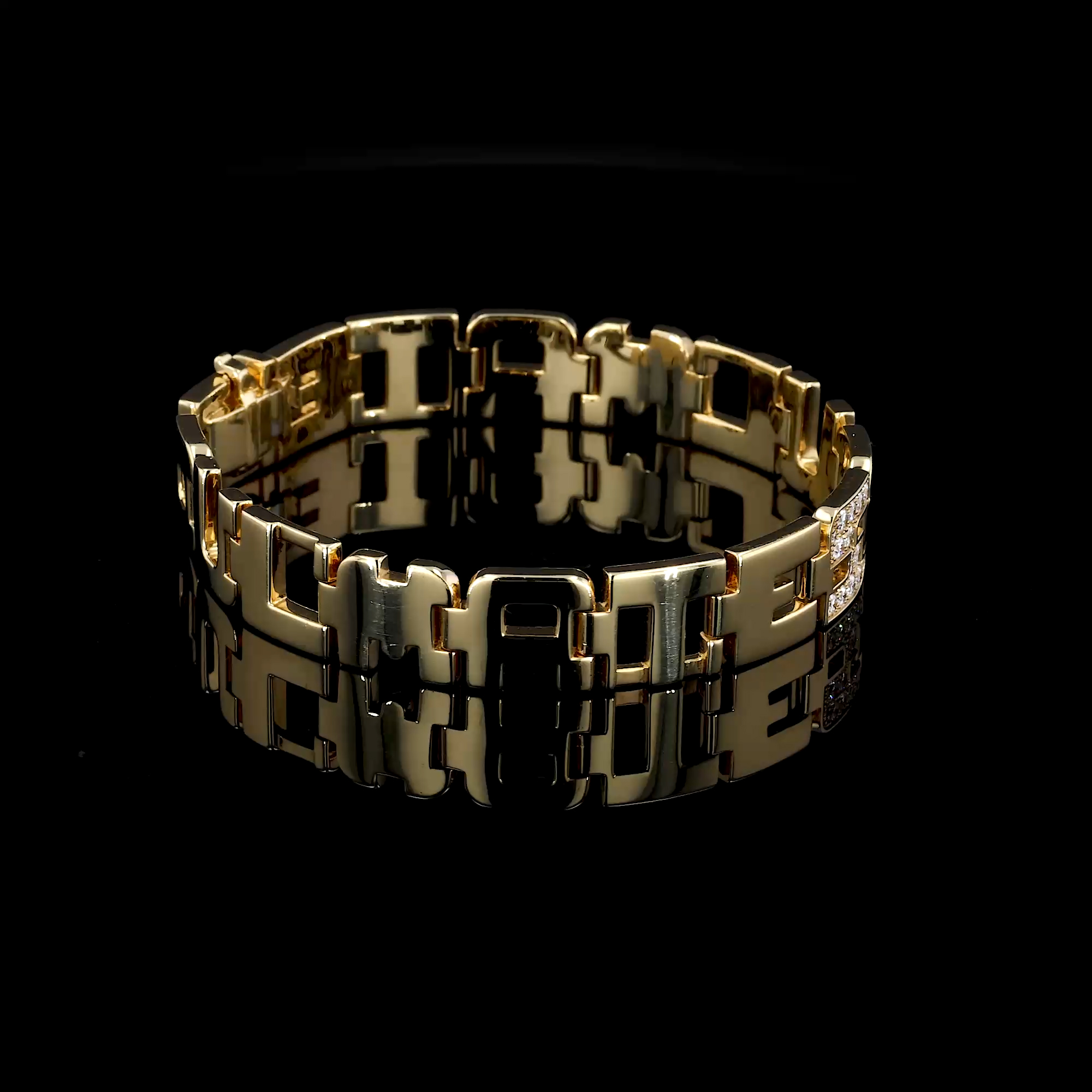 Loveletters "SOULMATE" Bracelet 0.66ct in 18ct Yellow Gold
