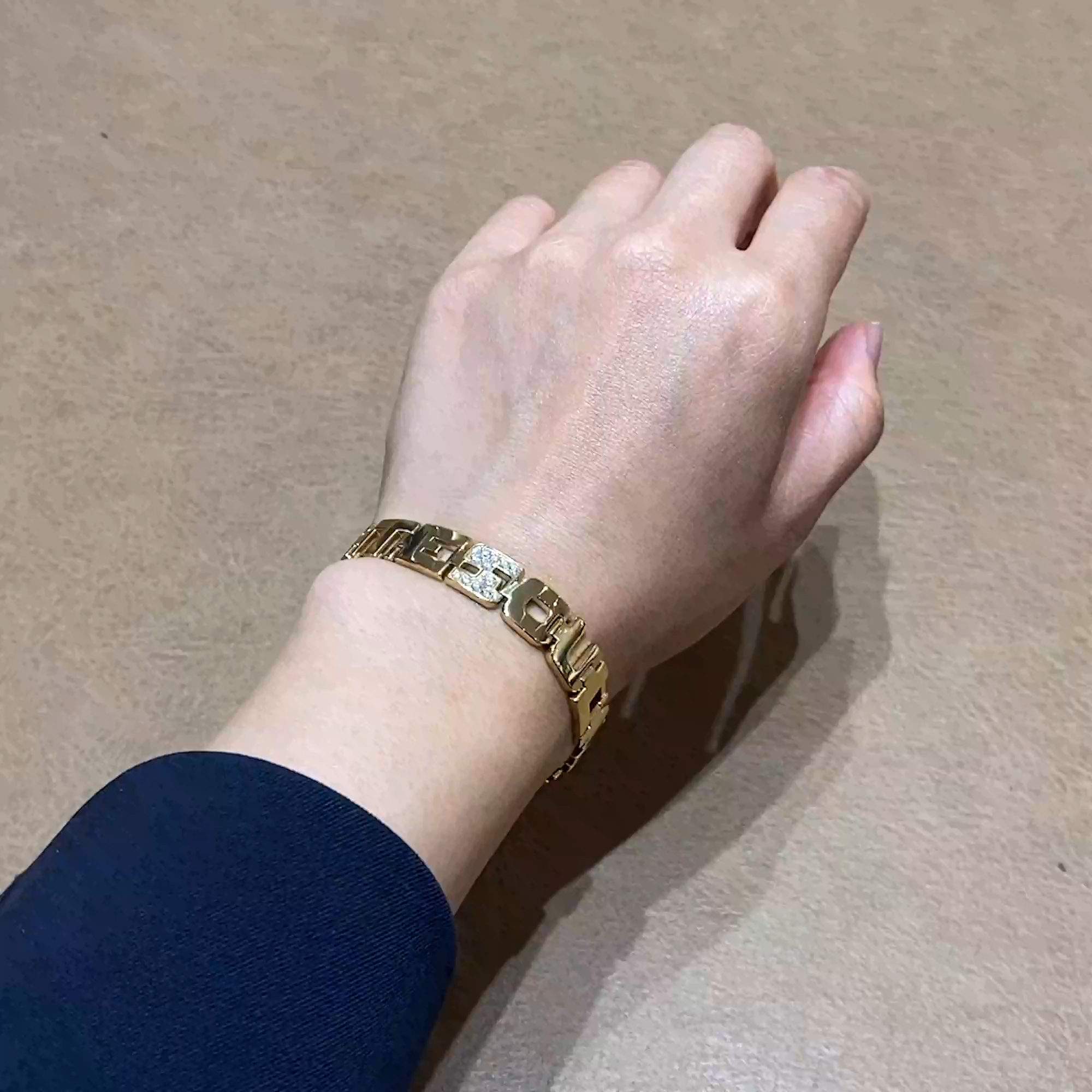 Loveletters "SOULMATE" Bracelet 0.66ct in 18ct Yellow Gold