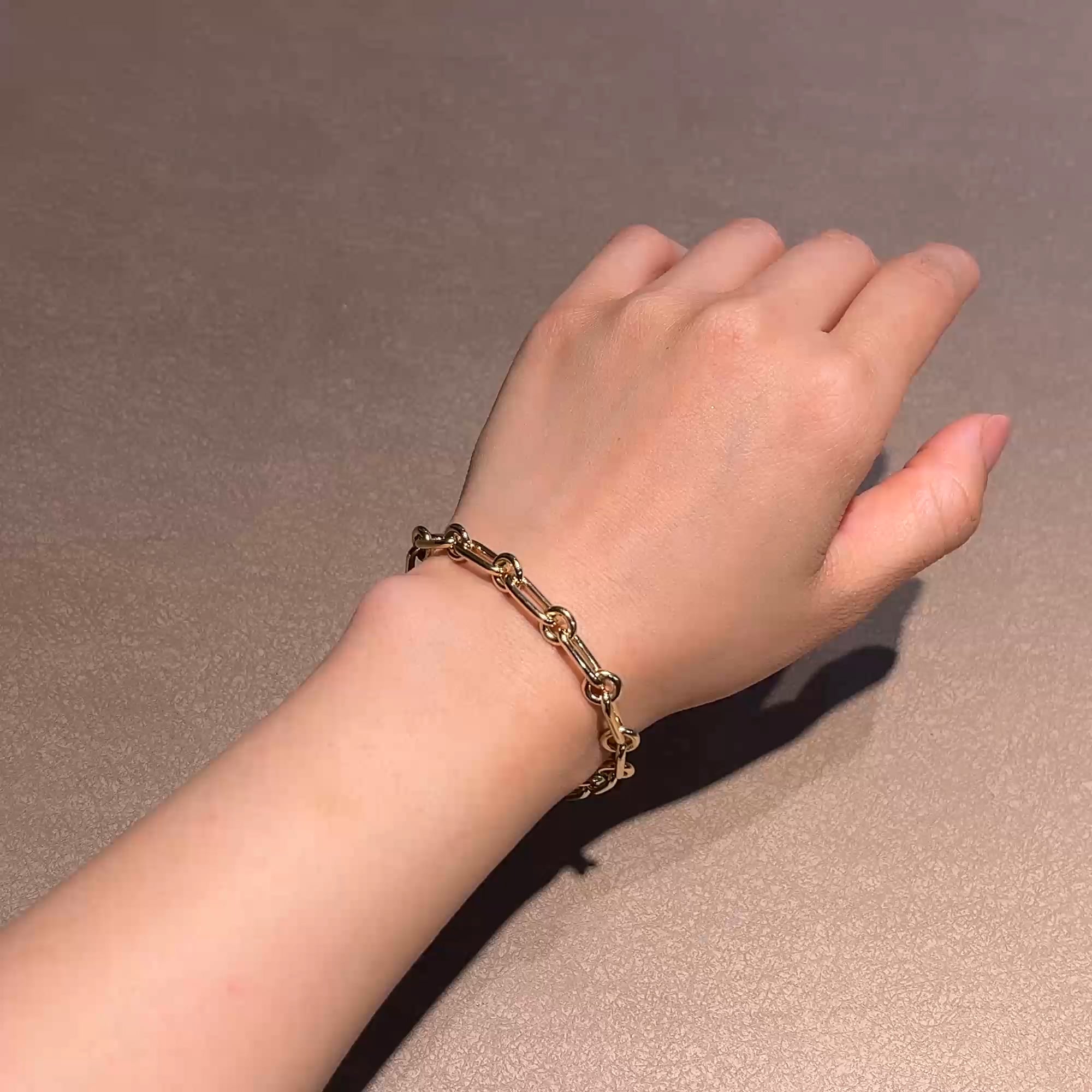 Havana 0.066ct Diamond Bracelet in 18ct Yellow Gold