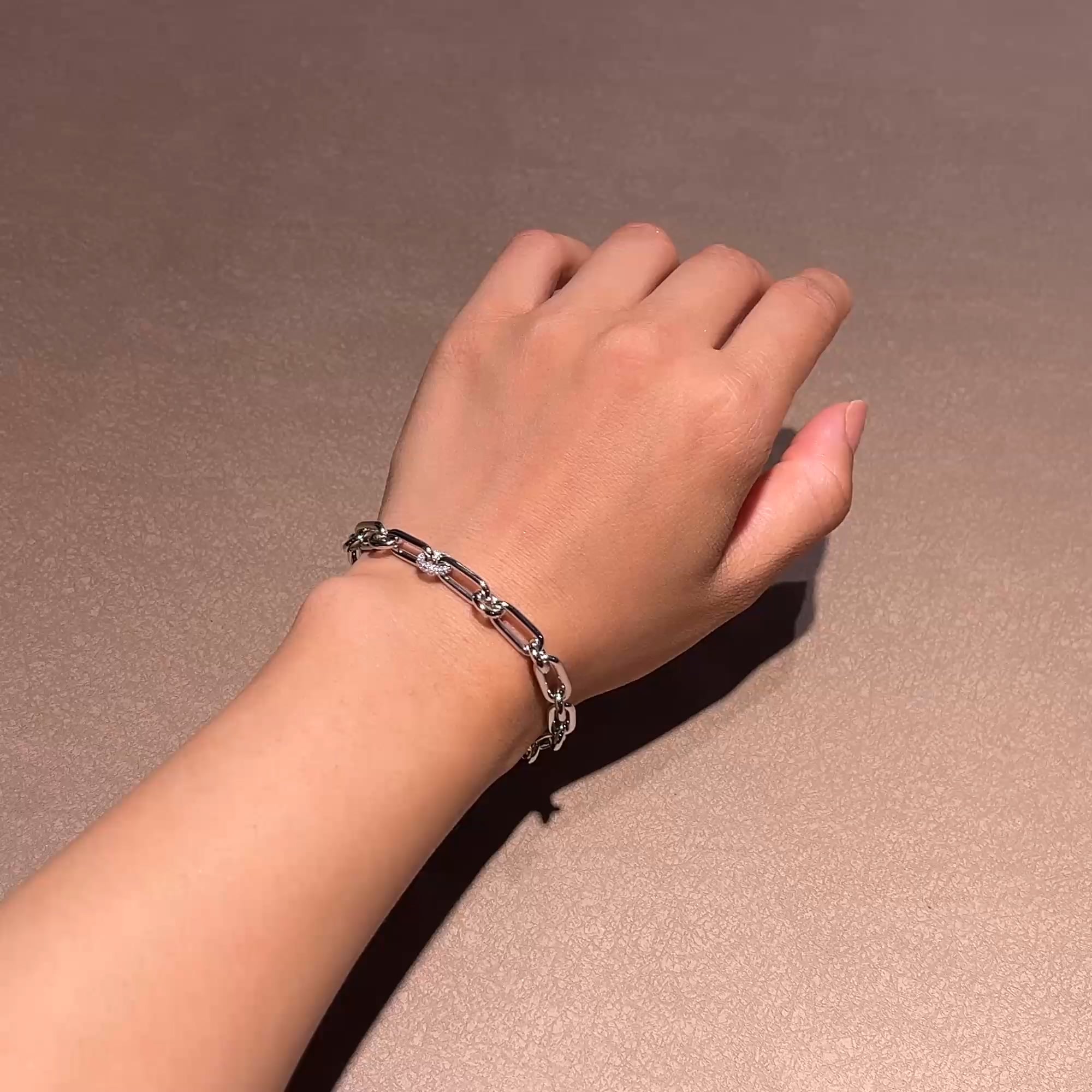 Havana 0.316ct Diamond Mini Bracelet in 18ct White Gold
