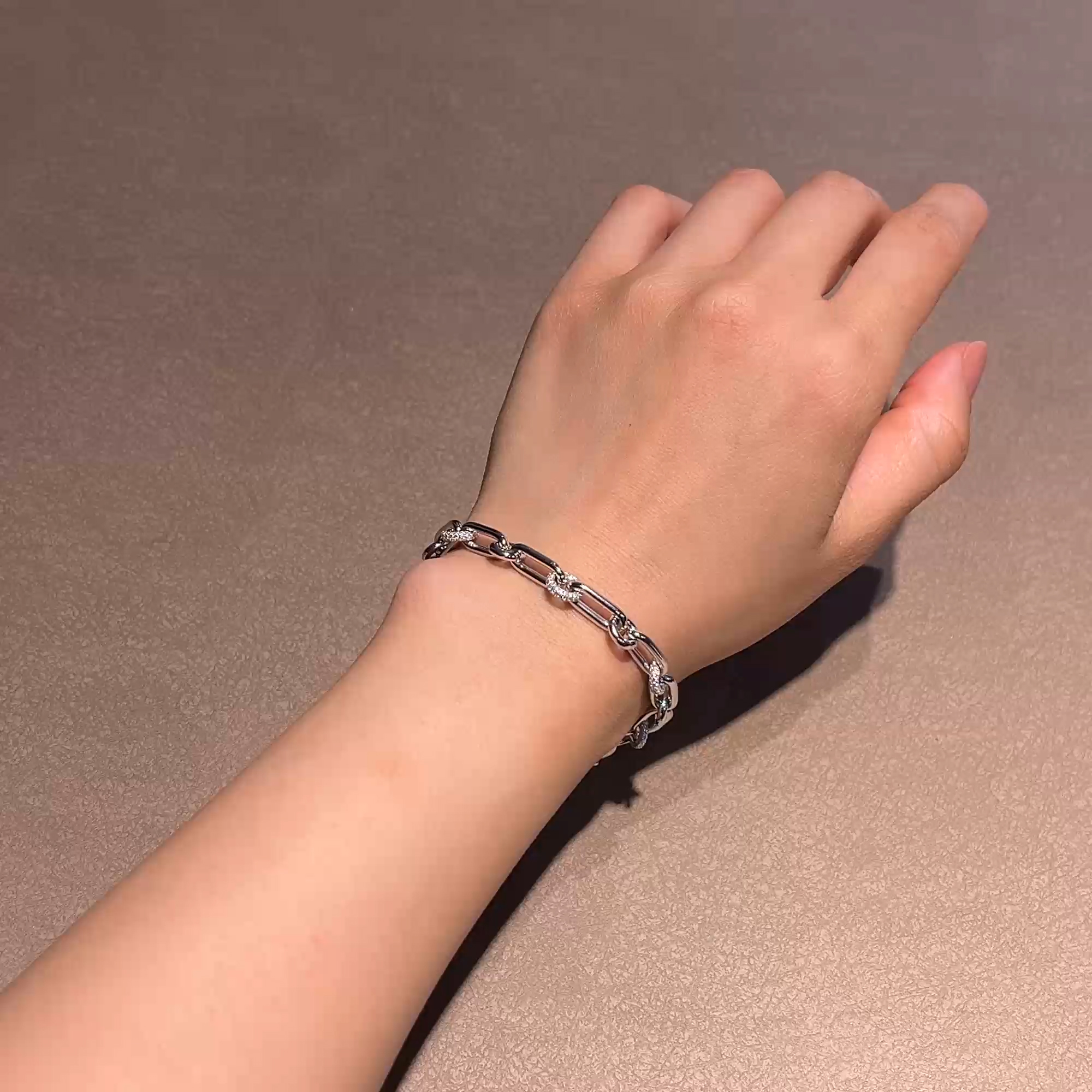 Havana 1.56ct Diamond Mini Bracelet in 18ct White Gold