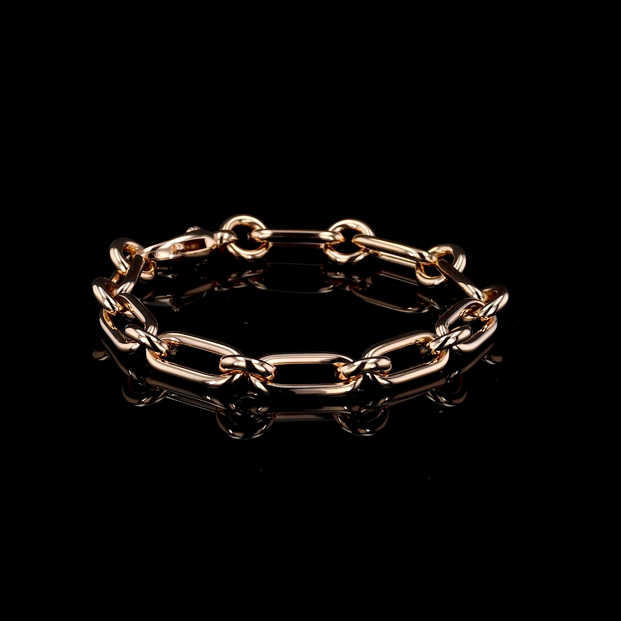 Havana 0.103ct Diamond Bracelet in 18ct Rose Gold