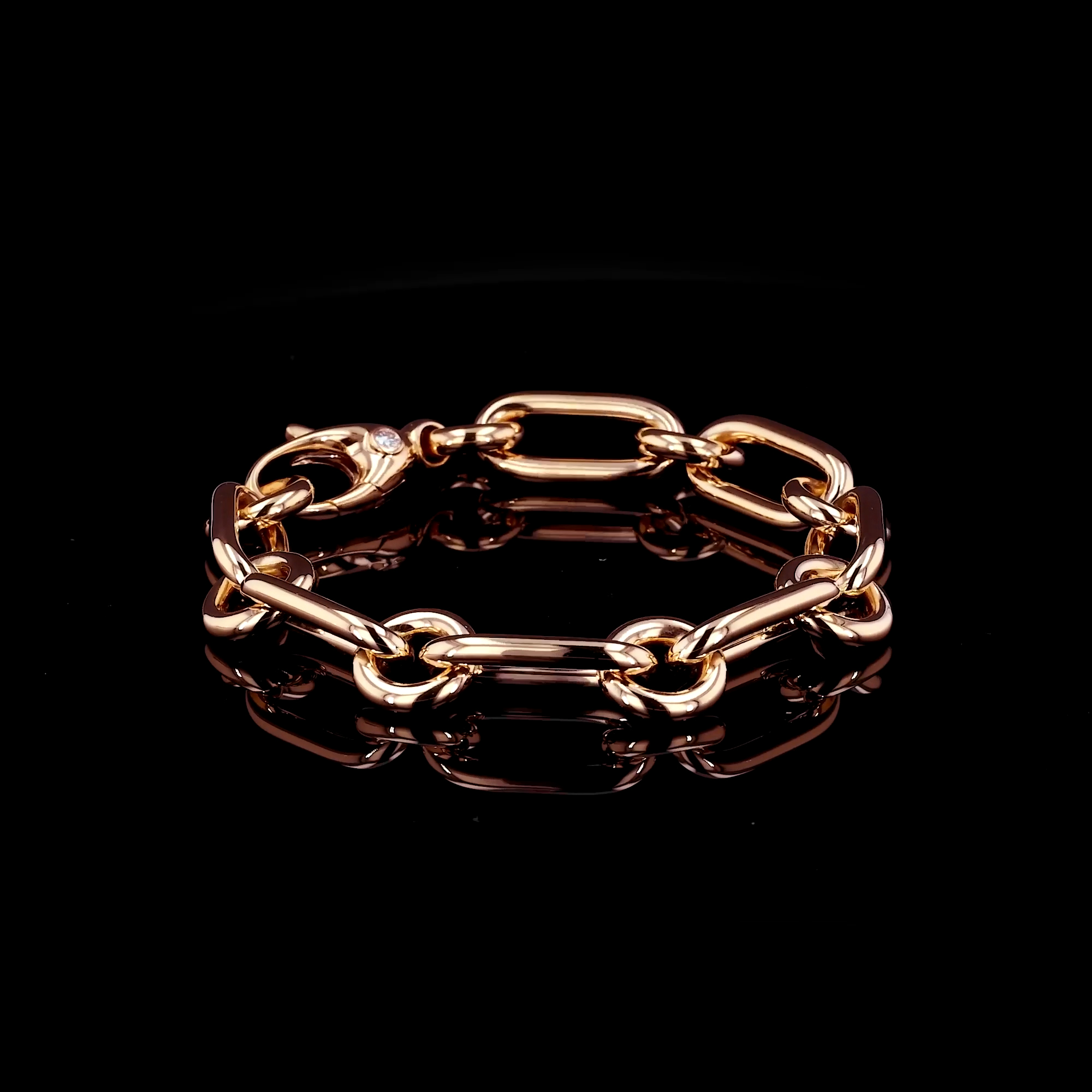 Havana 0.18ct Diamond Bracelet in 18ct Rose Gold