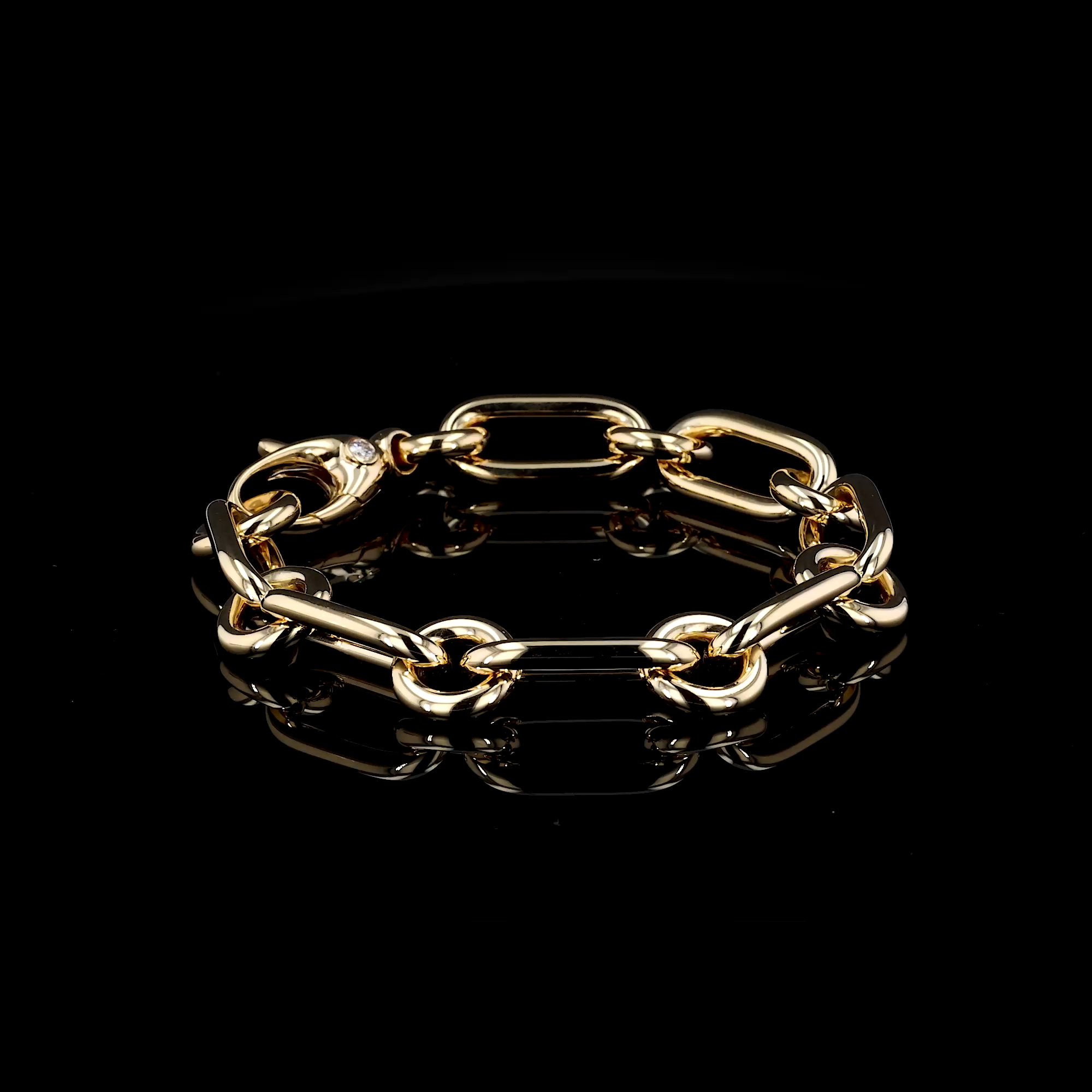Havana 0.18ct Diamond Bracelet in 18ct Yellow Gold