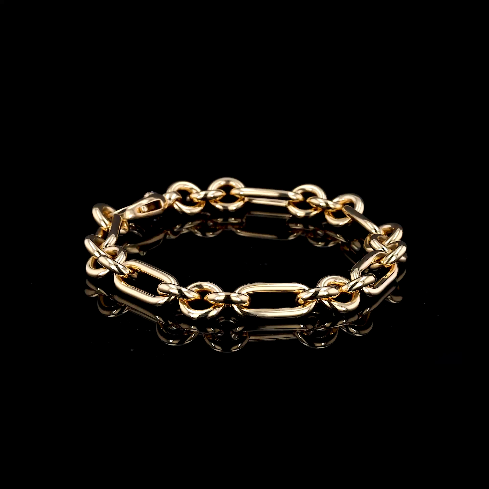 Havana Miramar 0.103ct Diamond Bracelet in 18ct Yellow Gold