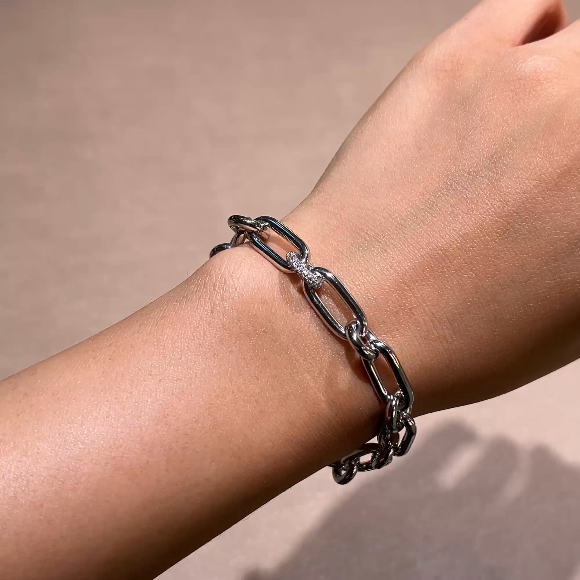 Mini Havana 0.43ct Diamond Bracelet in 18ct White Gold