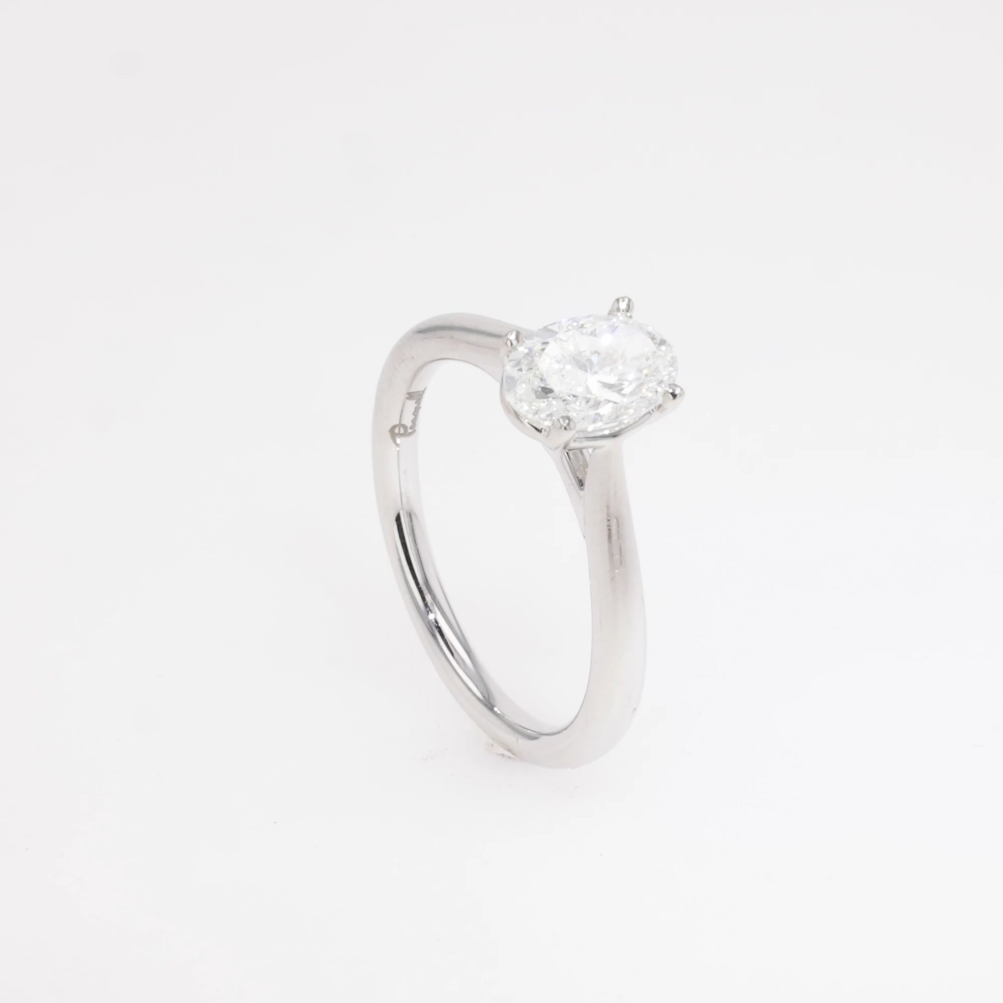 Gaia Oval Cut Diamond Ring