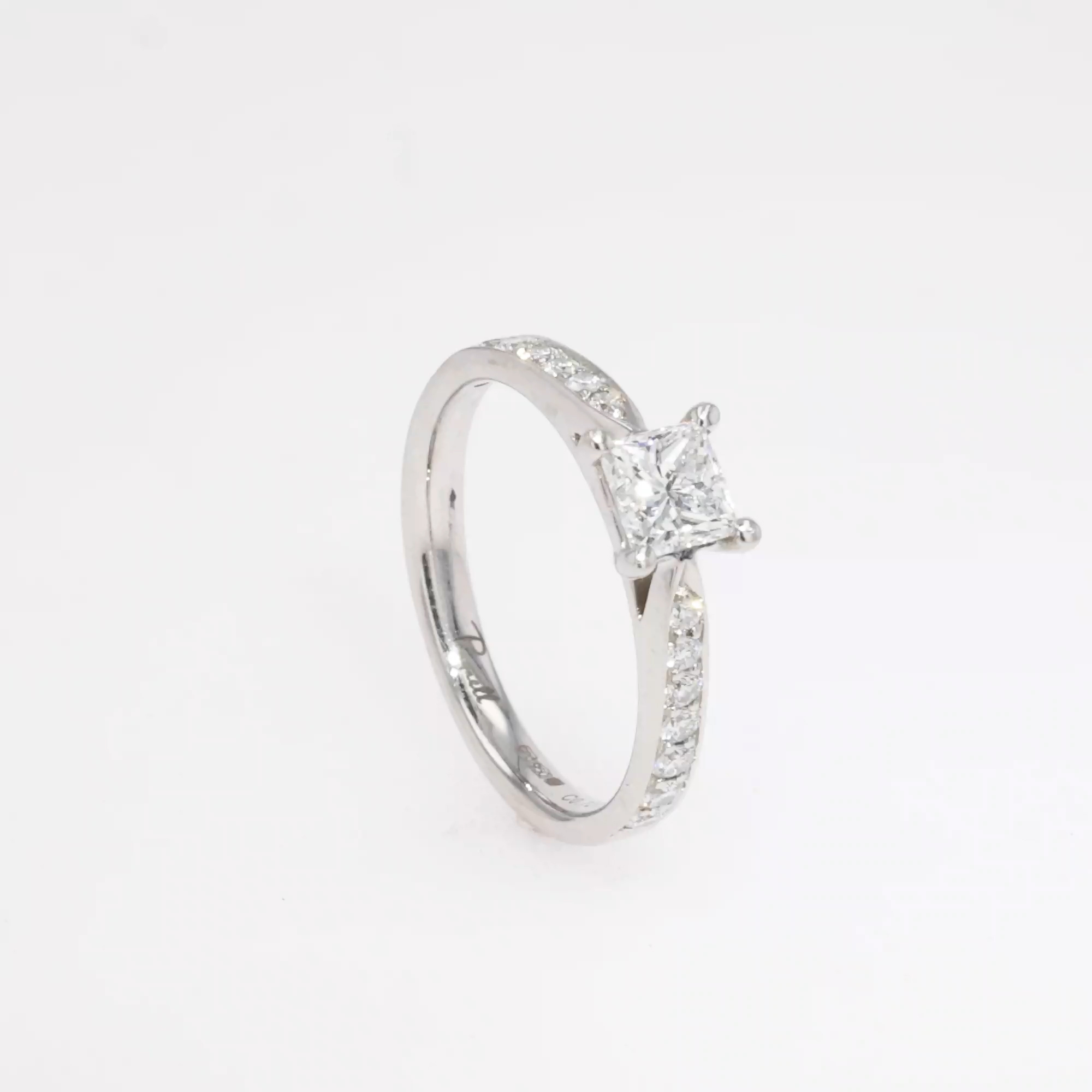 Duchess Princess Cut Diamond Ring