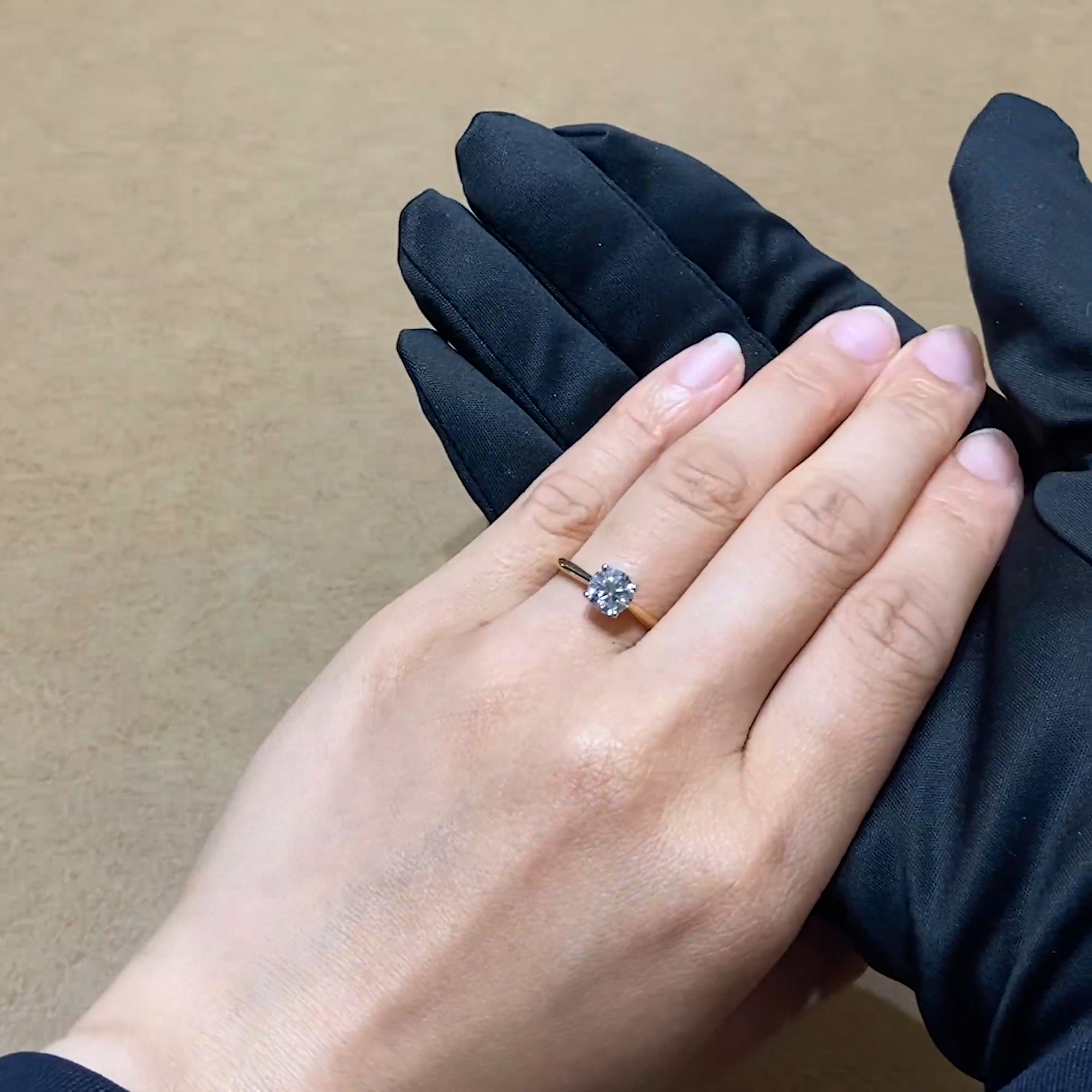 Gaia Brilliant Cut Diamond Ring