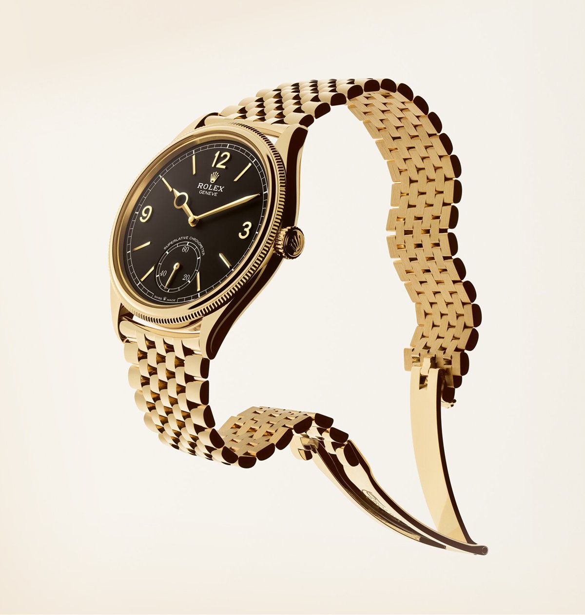Rolex 1908 watch dial