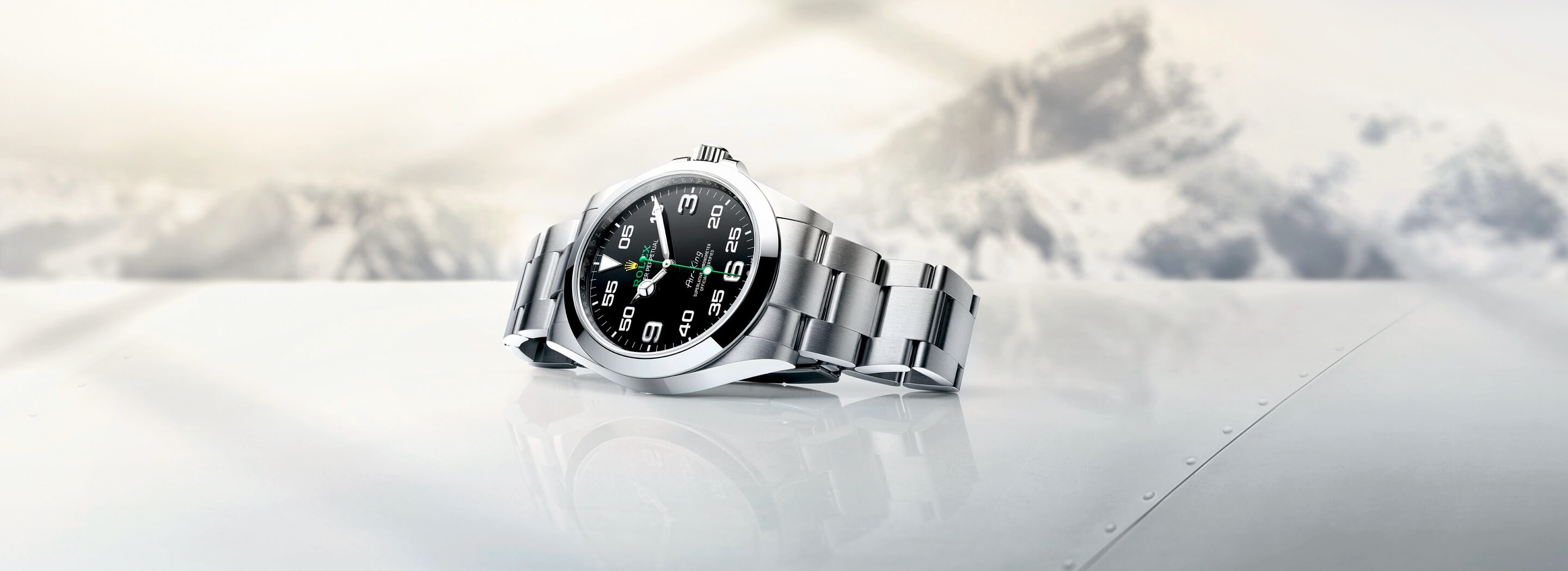 Rolex Air King Collection banner