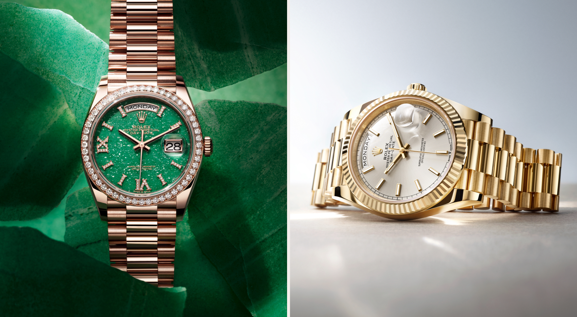 Rolex Day-Date watch face