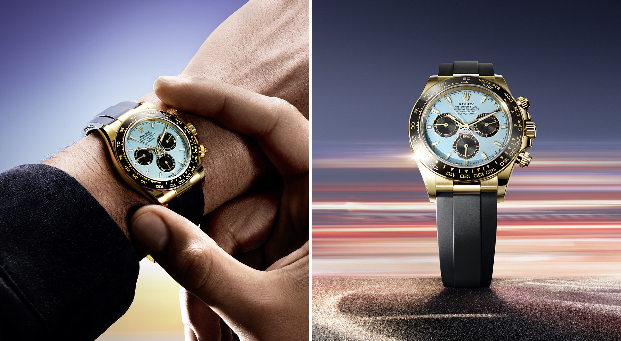 Rolex Cosmograph Daytona watch face