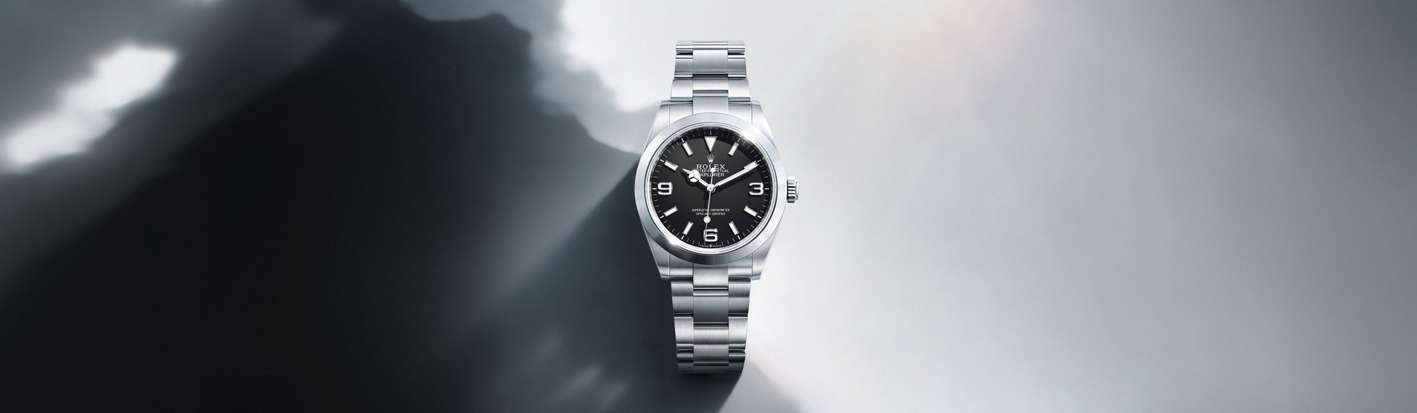 Rolex Explorer watch with background
