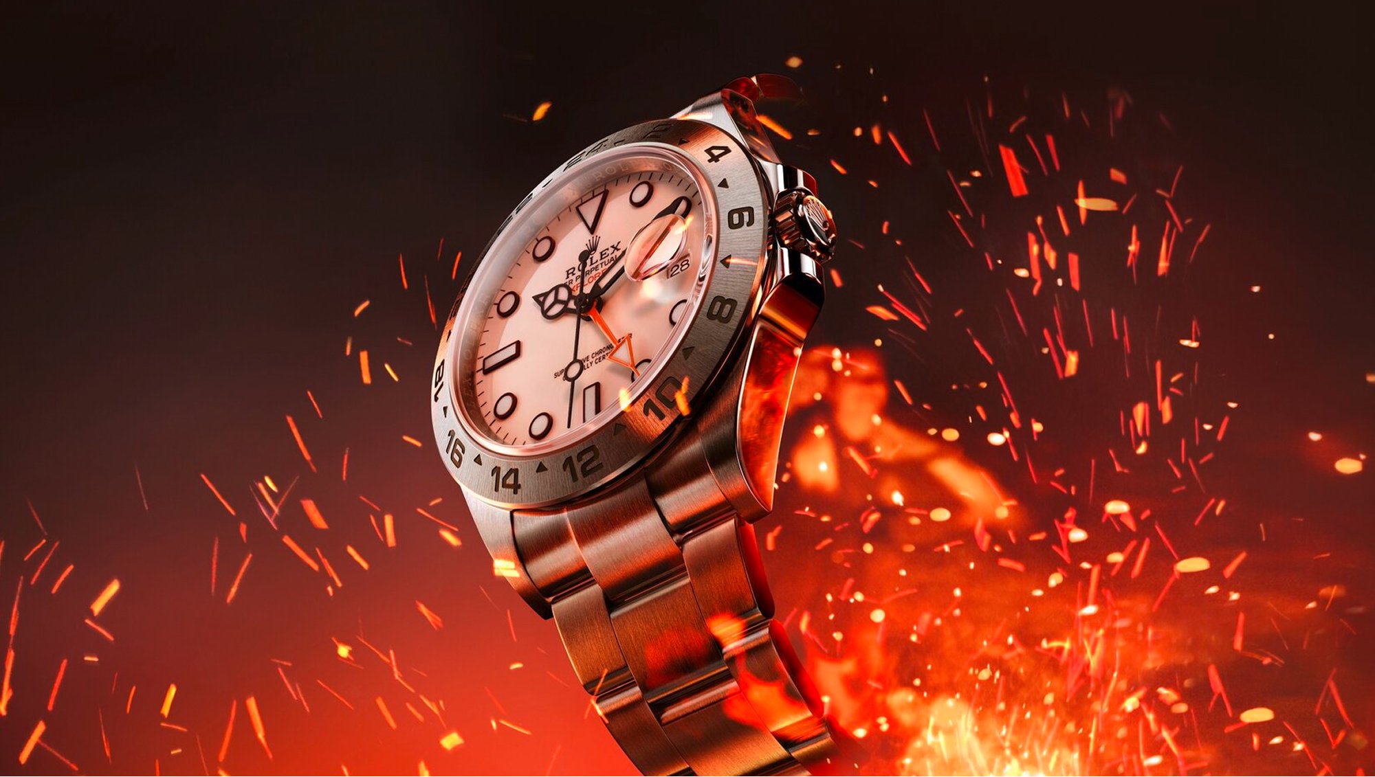 Rolex Explorer II designed for exploration