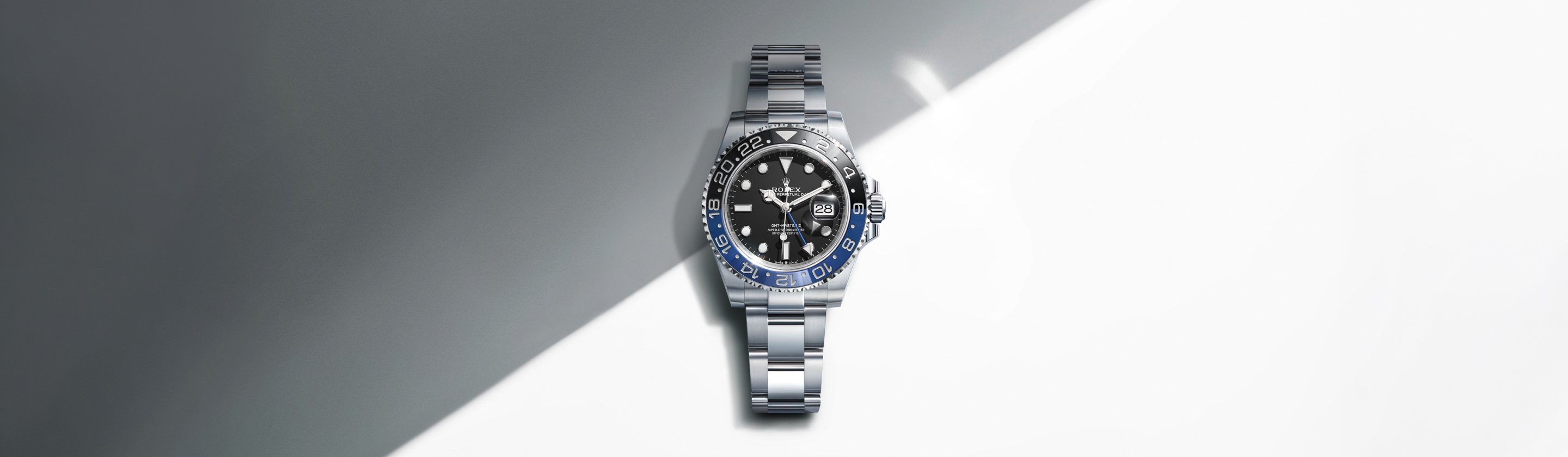 Rolex GMT Master II watch with background