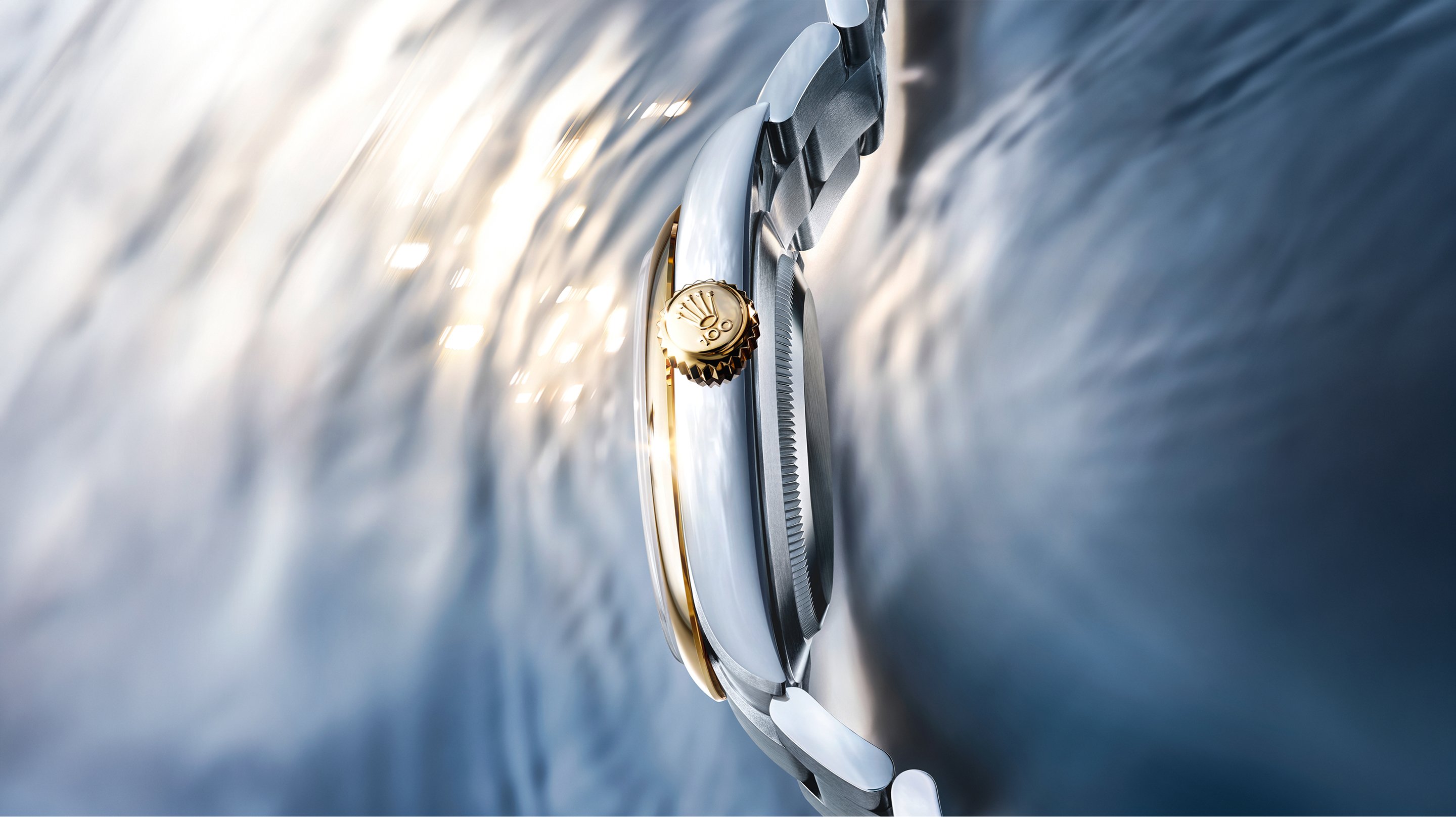 Rolex Oyster Perpetual watch on wrist