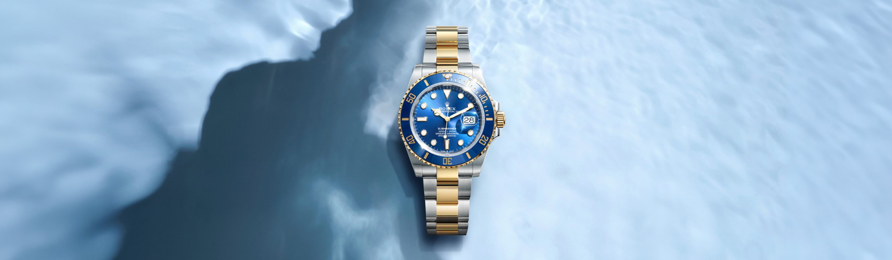 Rolex Submariner watch with background
