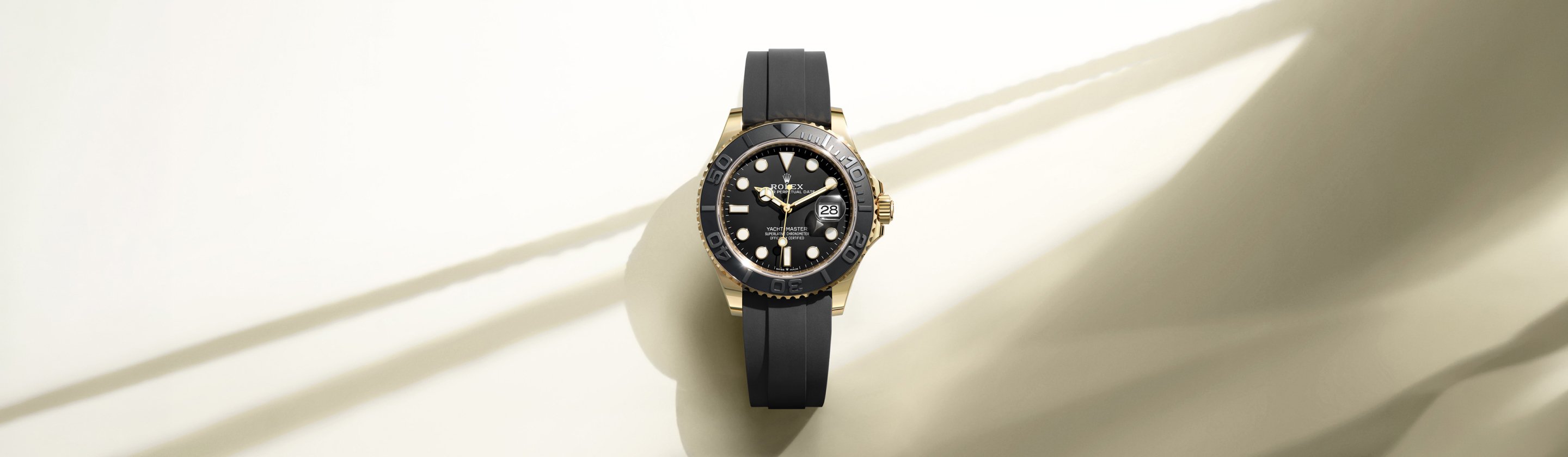 Rolex Yacht Master watch with background