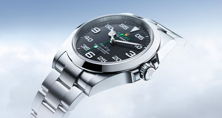Rolex Watches Landing Page Banner