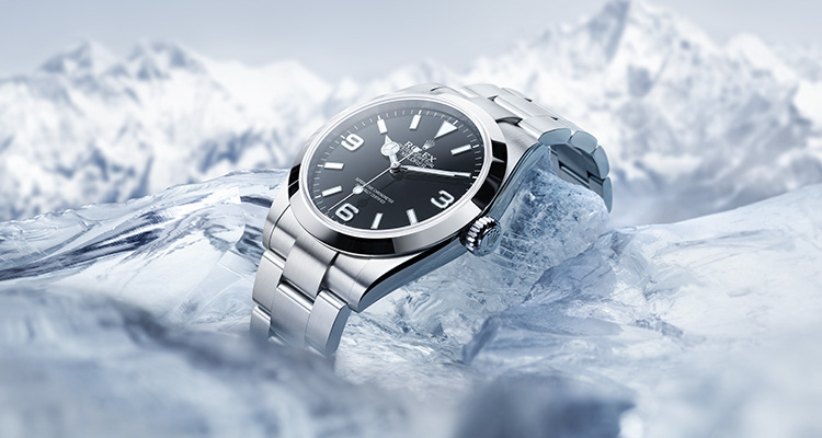 Rolex Watches Landing Page Banner