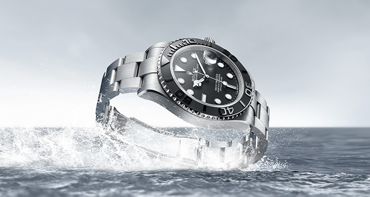 Rolex Watches Landing Page Banner