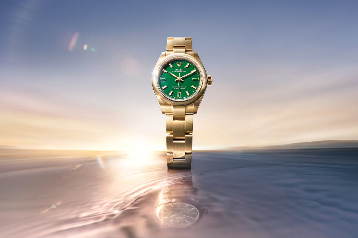 Rolex Oyster Perpetual 28 and 34 watches