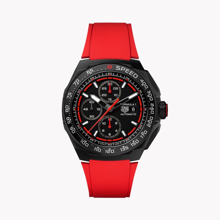 Tag Heuer Formula 1 Chronograph 44mm, Black Dial, Baton Numerals_1