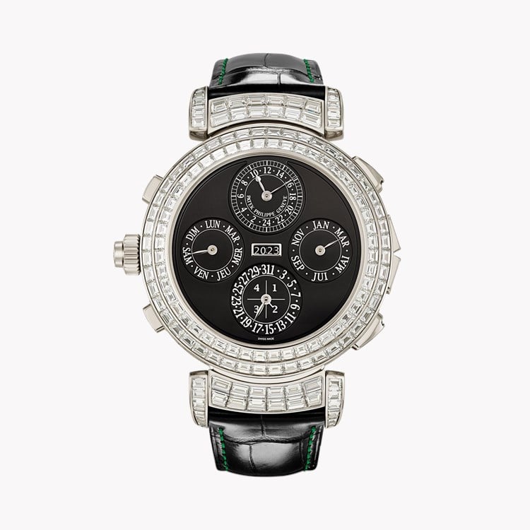 Patek Philippe Grand Complications 49.4mm, Black Dial, Arabic Numerals_2