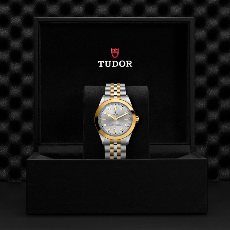 Tudor Black Bay One 39 S&G 39mm, Silver Dial, Baton Numerals_3