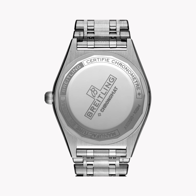 Breitling Chronomat Automatic 36 36mm, Mother of Pearl Dial, Diamond Baton Numerals_4