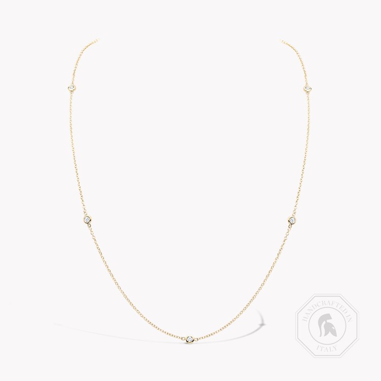 Sundance Diamond Necklace Brilliant Cut, Rub Over Set_1