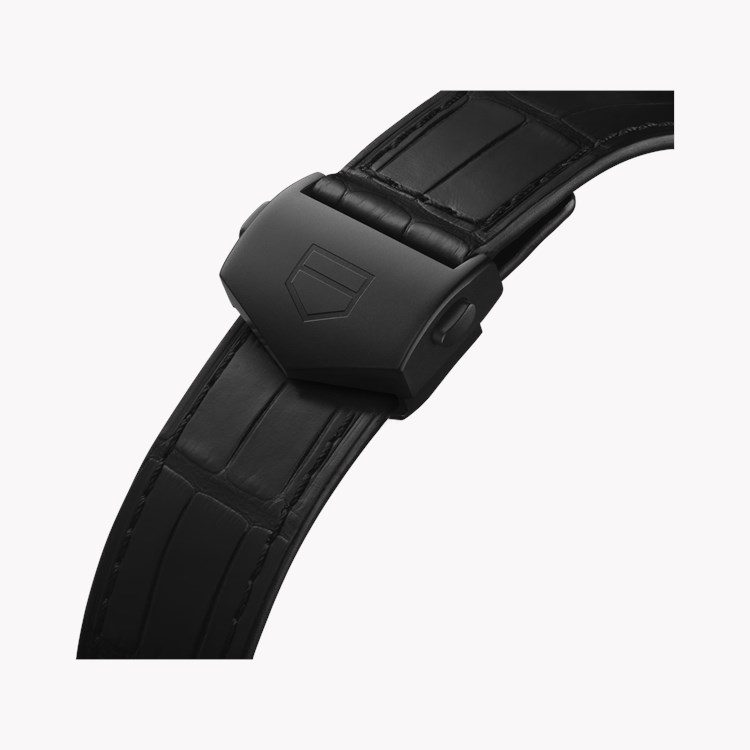 Tag Heuer Monaco Chronograph 39mm, Black Dial, Baton Numerals_3