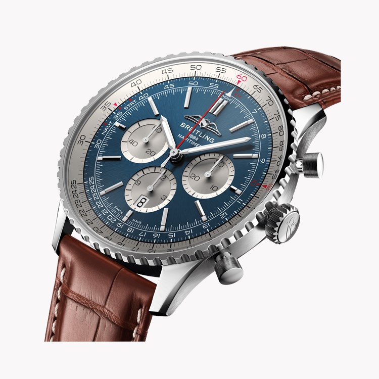Breitling Navitimer B01 Chronograph 46 46mm, Blue Dial, Baton Numerals_2