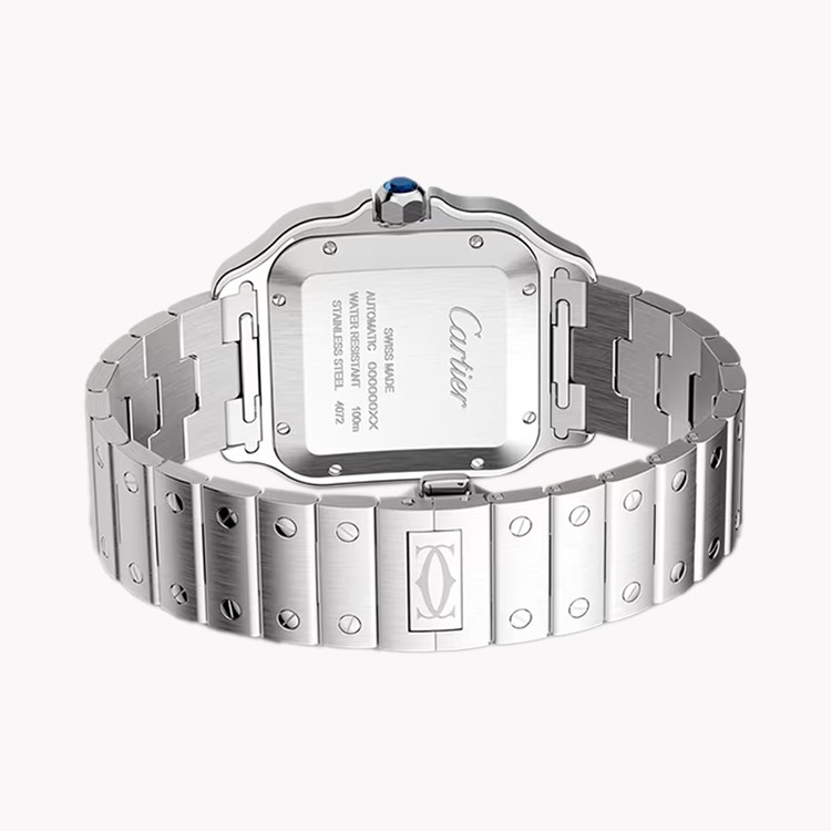 Cartier Santos de Cartier Large, Silver Dial, Roman Numerals_7