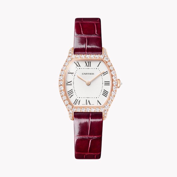 Cartier Tortue 26.7mm, White Dial, Roman Numerals_1