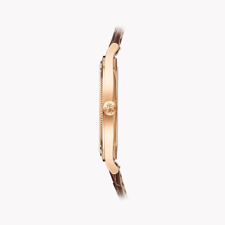 Patek Philippe Calatrava 39mm, Silver Dial, Baton Markers_3