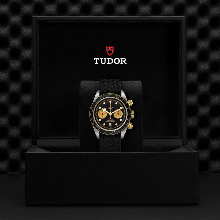 Tudor Black Bay Chrono S&G 41mm. Black Dial. Baton Numerals_3