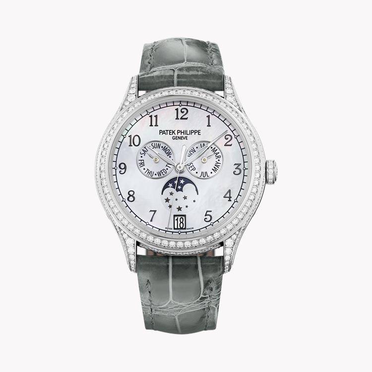 Patek Philippe Complications 38mm, White Mother of Pearl Dial, Arabic Numerals_1
