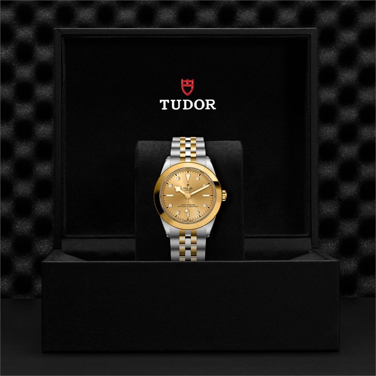 Tudor Black Bay One 39 S&G 39mm, Gold Dial, Diamond Numerals_3