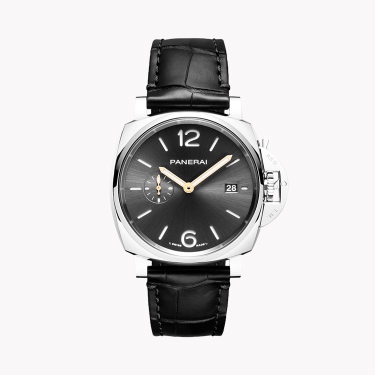 Panerai Luminor Due 42mm, Black Dial, Arabic/Baton Numerals_1