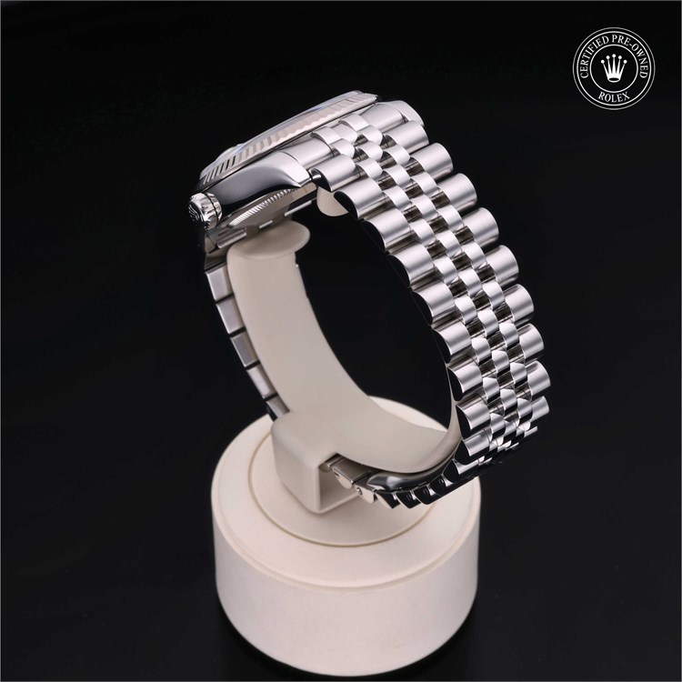 Rolex Datejust 36 2008, 36mm, Oystersteel and White Gold