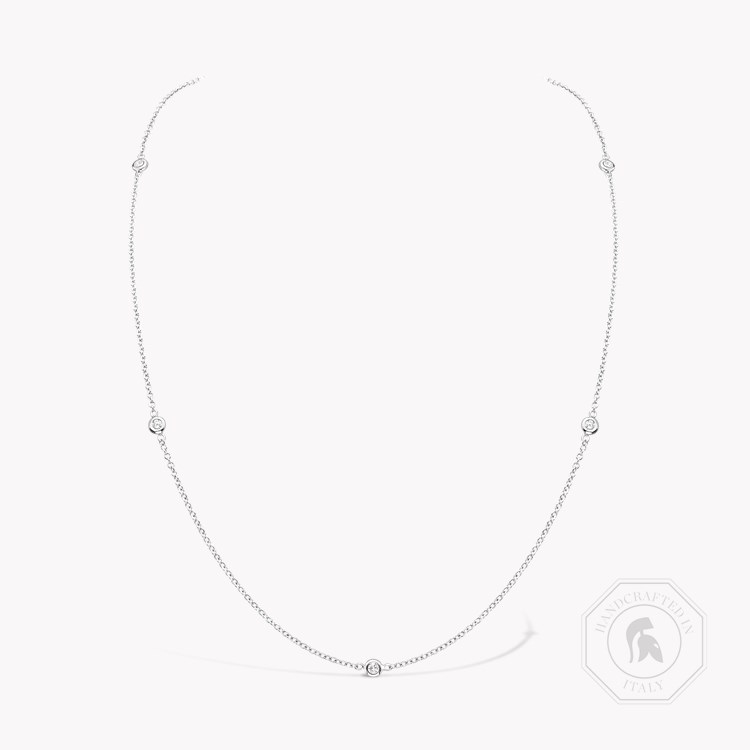 Sundance Diamond Necklace Brilliant Cut, Rub Over Set_1