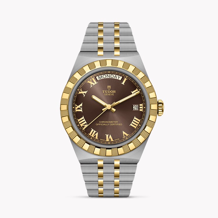 Tudor Royal 40mm, Brown Dial, Roman Numerals_1