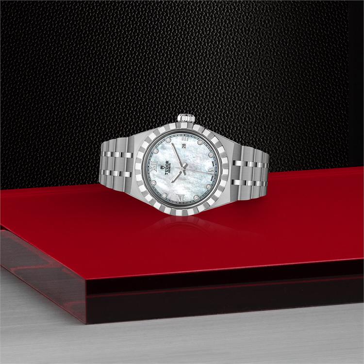 Tudor Royal 28mm. Mother of Pearl Dial. Diamond Numerals_2