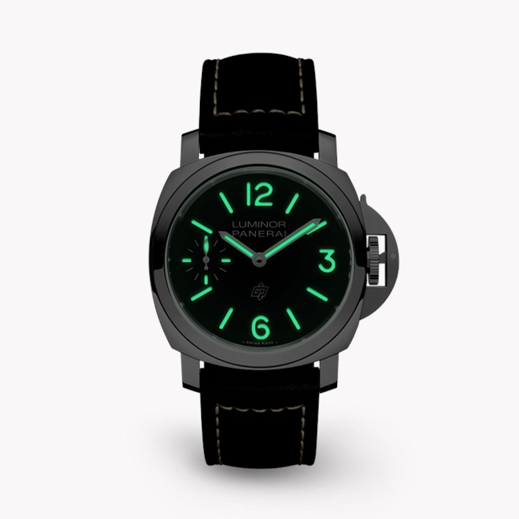 Panerai Luminor Logo - 44mm 44mm, Black Dial,  Numerals_3