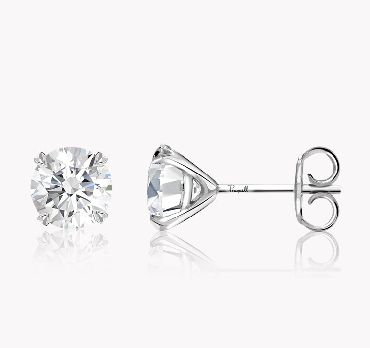 Windsor Diamond Stud Earrings Brilliant cut, Claw set_2