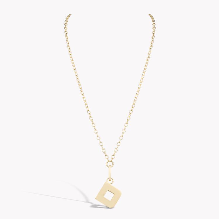 Letter D Pendant Charm _2