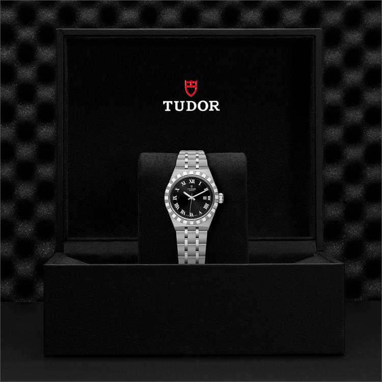 Tudor Royal 28mm. Black Dial. Roman Numerals_3